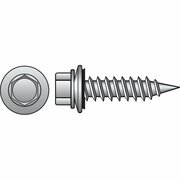 HOMECARE PRODUCTS 560907 No. 10 x 1 in. Steel Washer Sheet Metal Screws - Silver HO3308103